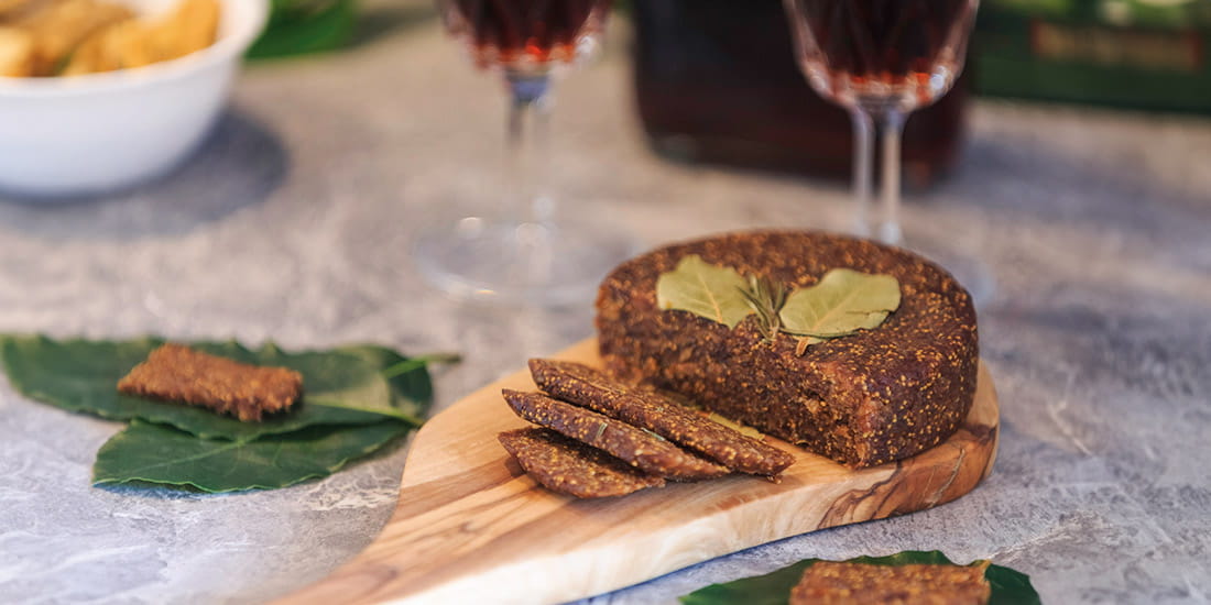 Traditional Croatian fig cake